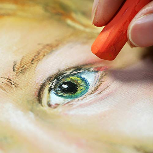 Soft Pastel, Easy to Use Colored Pastels for Blending, Gradation, Texture and More, for Artists, Beginners, and Hobbyists - 36 Vibrant Vivid Colors