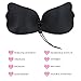Strapless Bras for Women Wing Shaped Self Adhesive Push Up Silicon Bras