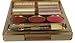 Estee Lauder Pure Color 8 Eyeshadow 3 Lipstick Palette Gold Case limited edition