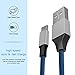 ONSON Android Charger Cable,3Pack 6FT Extra Long Nylon Braided High Speed 2.0 USB to Micro USB Charging Cord Fast Charger Cable for Samsung Galaxy S7/S6 Edge,Note 5/4,HTC,LG,Nexus (3Pack 6FT Blue)