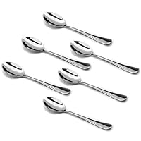 Demitasse Spoons Set of 15, Mini Coffee Spoons, FIVOENDAR Stainless Steel Espresso Spoons, Small Spoons for Dessert, Tea, Appetizer, 4 inch