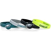 NFL Silicone Bracelets, 4-Pack
