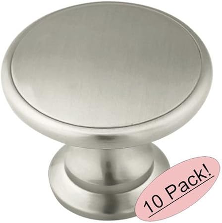 Amerock Bp1466 2 G10 Satin Nickel Hint Of Heritage Traditional