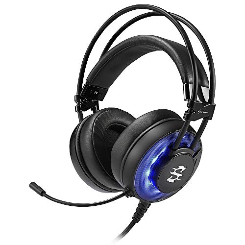 Sharkoon-SGH2-Auriculares-Gaming-con-Cable-Estereo-Microfono-NegroAzul