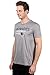Ultra Game NFL New England Patriots Men's SS Poly Crew Neck TEE, Heather Gray, Medium