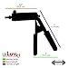 Vacuum Pump ULTIMA BLACK Hand Operated with Gauge & Cover