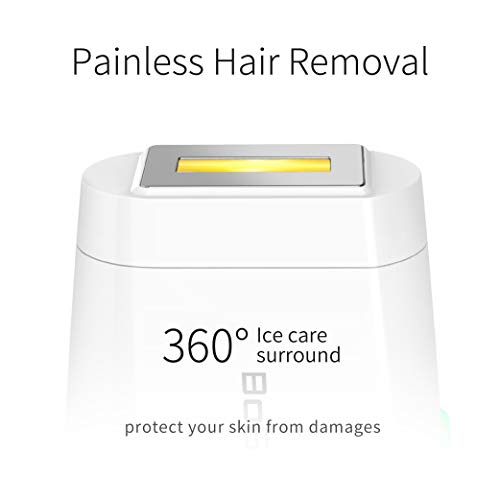 BoSidin Painless Permanent Hair Removal for Women & Men - Face, Chin, Lip, Bikini and Body Use