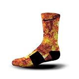 HoopSwagg Detonation Custom Nike Elite Socks Small