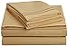 Clara Clark ® Supreme 1500 Collection 4pc Bed Sheet Set - Queen Size, Camel Gold