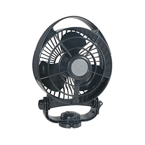 Caframo748CA24-BBX Bora 24-Volt Multi-Purpose 3-Speed Marine Ventilation Fan