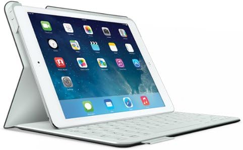 Logitech Fabric Skin Keyboard Folio For Ipad Air, Carbon Black
