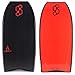 Mike Stewart Launch Tech 43 Crescent Tail 2017 Bodyboard - Black deck, Black rails, Red bottom