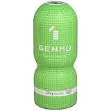 GENMU Pixy Touch Green Male Masterbator from Japan (Reusable, comes with one pack of lotion)