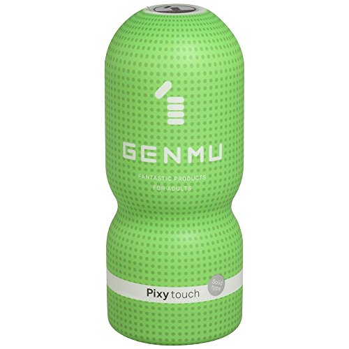 GENMU Pixy Touch Green Male Masterbator from Japan (Reusable, comes with one pack of lotion)