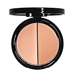 EVE PEARL Dual Salmon Concealer Full Coverage Under Eye Concealer Smooth Skin Treatment Brighten Makeup Hydrate Skincare (Medium)