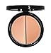 EVE PEARL Dual Salmon Concealer Full Coverage Under Eye Concealer Smooth Skin Treatment Brighten Makeup Hydrate Skincare (Medium)