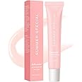 Summer Tinted Lip Butter Balm with Slight Shine - Ultra-Hydrating, Nourishing Lip Care with Natural Ingredients, Soothes & Softens Dry Lips (Cake, 1Pc)