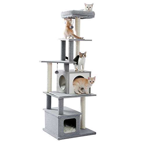tall modern cat tree