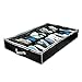 Richards Homewares Gearbox Sixteen Cell Shoe Organizer-Black/Grey (1 Pack)