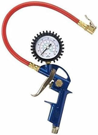 Tire Inflator, 3-in-1 Inflation Gun, Locking Chuck and 2-inch Gauge,Flexible Hose , same like top brand ,.LIMITED QUANTITY