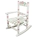Fantasy Fields - Bouquet Thematic Child Wooden Small Rocking Chair | Imagination Inspiring Hand Crafted & Hand Painted Details Non-Toxic, Lead Free Water-based Paint