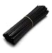 Spoke Skin, 8"-21" rims Dirt Bike Spoke Skin Coats Covers Wraps-72 Pcs for Yamaha YZ/WR/TTR, Honda CR/CRF, Suzuki DS TC RM RS (Black)