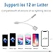 Headphone Adapter for iPhone Adaptor to 3.5mm Converter Earphone Adaptor for iPhone 7/7 Plus Accessories Headphone Cable Splitter Audio Jack Earbud Adapter for iPhone iPhone 8/8 Plus/X/Xs/Xs Max/XRthumb 3