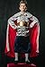 Kids Boys Noble King Halloween Costume Royal Prince Dress Up & Role Play (3-6 years, white, red, golden, royal blue)