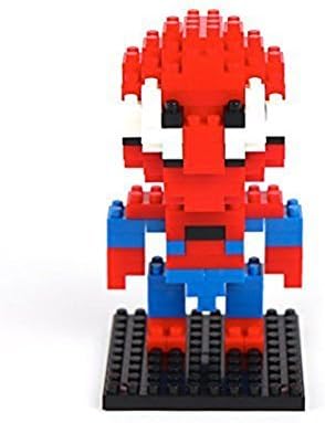 Attoblock New Diamond microblock Cartoon Toys Action Figure, Spiderman, Parent-child Games Building Blocks Children's Educational Toys - Retail Packaging