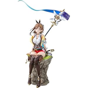ＫＡＤＯＫＡＷＡ ライザのアトリエ３ ～終わりの錬金術士と秘密の鍵～ ライザ（ライザリン・シュタウト） プラスチック製塗装済み完成品 1/7スケール 専用台座付属 全高約305mm（旗 台座含む）