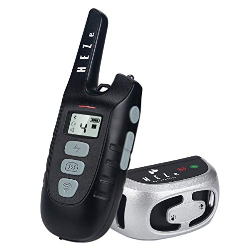 Yunni Dog Training Collar with Remote, Dog Shock Collar Rechargeable Waterproof 1500FT Long Range with Security Lock Beep/Vibration/Shock Modes, Electronic Shock Collar for Small Medium Large Dogs