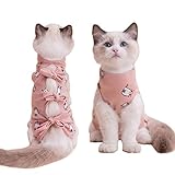 Cat Recovery Suit after Surgery, Pet Cone E-Collar