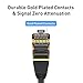 DbillionDa Ethernet Cable, RJ45 Cable, 26AWG Cat 8 6Feet (2 Pack) LAN, High Speed Network Cable with Gold Plated RJ45 Connector 40Gbps 2000Mhz S/FTP LAN Wires for Gaming, Xbox, Modem, Router