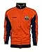 Compatible To Barcelona Jacket Track Soccer Adult Sizes Soccer Football Official Merchandise (NAVY - ORANGE, M)