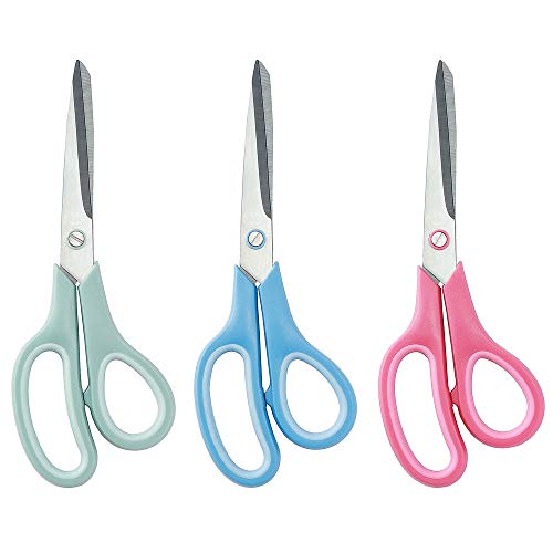 KUONIIY Multi-Purpose Scissor, 8 inch, 3 Pack