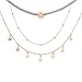 CH Gold Vintage Retro Star Sun Choker Necklace Women Girl Lady Long Chain Pendant Necklace