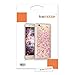 kwmobile TPU Silicone Case for Huawei P9 Lite - Soft Flexible Protective Cover with Flowing Liquid - Hearts Snow Globe Dark Pink/Transparent