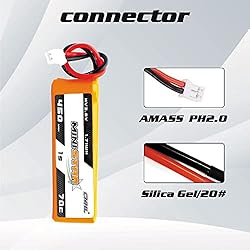 CNHL 450mAh 1S lipo Battery HV 3.8V 70C Lipo