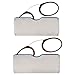 DOUBLETAKE 2pk Pince Nez Style Nose Resting Pinching Reading Glasses Readers