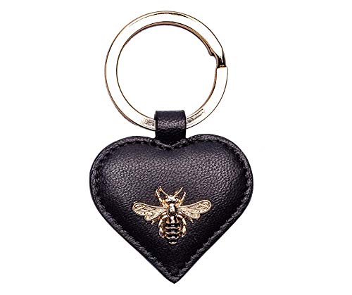 Mala Leather Highland Cow Leather Keyring