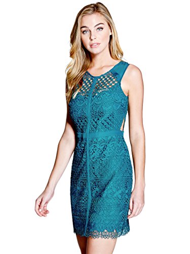 Guess By Marciano Womens Roy Guipure Lace Dress | Desertcart Barbados