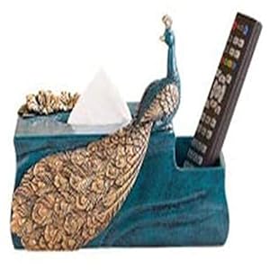 MGE Europese Stijl Woonkamer Tissue Box Creatieve Home Koffietafel Kast Decoratie Ambachten Inrichten Opbergdoos Pauw…