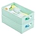 mDesign Baby Food Storage Organizer Bin for Formula, Bottle Brushes - 10