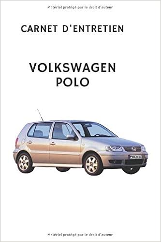 Carnet D Entretien Volkswagen Polo French Edition Gabriel Edition 9798683812737 Amazon Com Books