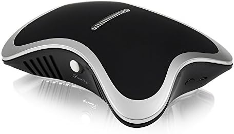 Famiry Car Air Purifier &amp; Freshener Ionizer and HEPA Filter Helps Reduce Odors, Bacteria, Smoke, Allergens, Quiet, Easy to Use, AC Adapter