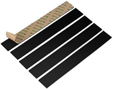 Ilyever Large (40mm Wide, 2mm Thickness) Strong Magnetic Tape Anisotropic Magnet Strip with Premium Sticky Adhesive Backing for Walls, Boards, Fridge Craft &amp; DIY Projects