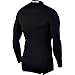 Nike Pro Men's Long-Sleeved Training Top (X-Large, Black)