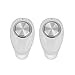 Bluetooth Headset Emubody Wireless Headphone Stereo Headset Earbuds In-Ear (WHITE)