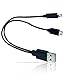 2 in 1 Multiple USB Charging Cable Adapter Connector with 8 Pin Lightning / Micro USB Ports-Premium Quality -ChargerWise- iPhone, Samsung and more