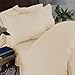 Elegant Comfort 1500 Premier Luxury Hotel Quality Super Soft Wrinkle Free and Fade Resistant 4-Piece Bed Sheet Set, King, Beige